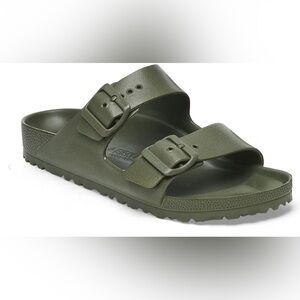 Birkenstock Arizona Essentials EVA sandals- Khaki Green color,Unisex,NEVER WORN